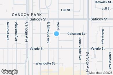Map image of the property - 7449 Variel Ave