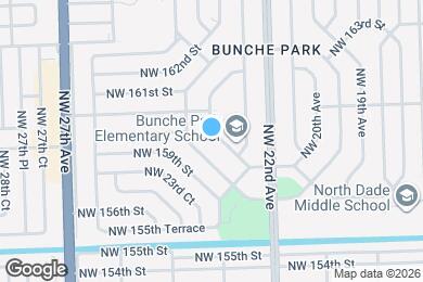 Map image of the property - 15920 Bunche Park School Dr