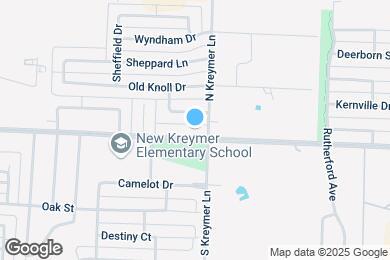 Map image of the property - 1409 E Brown St