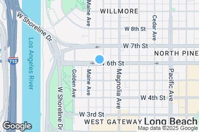 Map image of the property - 608 W 6th St