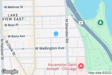Map image of the property - 450 W Barry Ave