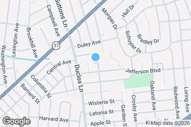 Map image of the property - 126 Orange St