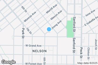 Map image of the property - 247 Strong Ave