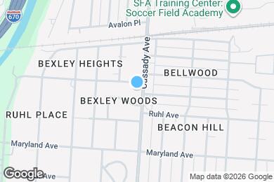 Map image of the property - 445 N Cassady Ave