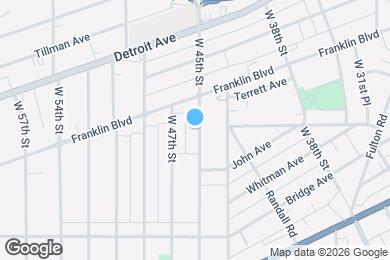 Map image of the property - 1812 W 45th St