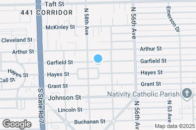 Map image of the property - 5735 Hayes St