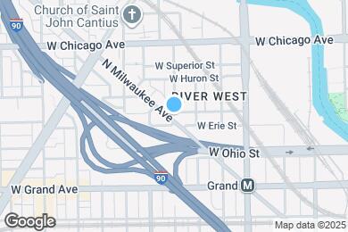 Map image of the property - 651 N Milwaukee Ave