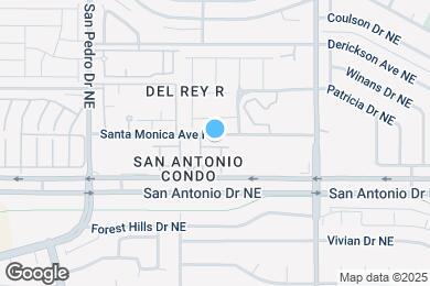 Map image of the property - 6501 San Antonio Dr NE