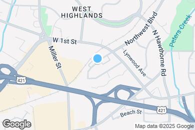 Map image of the property - 1640 W Northwest Blvd