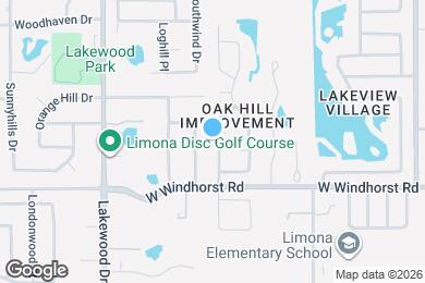 Map image of the property - 1314 Oakcrest Dr