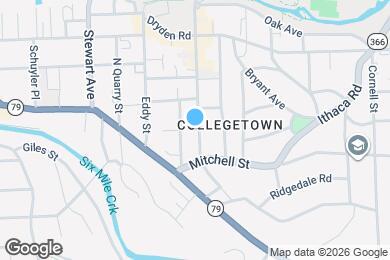 Map image of the property - 122 College Ave