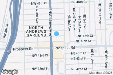 Map image of the property - 50 NE 45th Ct