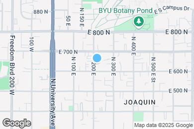 Map image of the property - 642 N 200 E