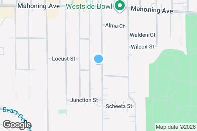 Map image of the property - 154 S Schenley Ave