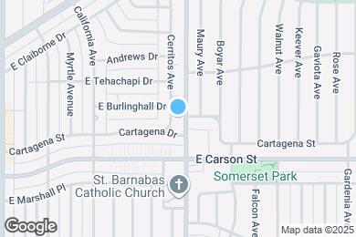 Map image of the property - 4220 Cerritos Ave