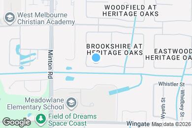 Map image of the property - 1941 Brookshire Cir