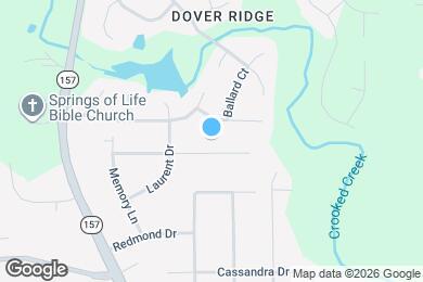 Map image of the property - 1408 Imperial Dr