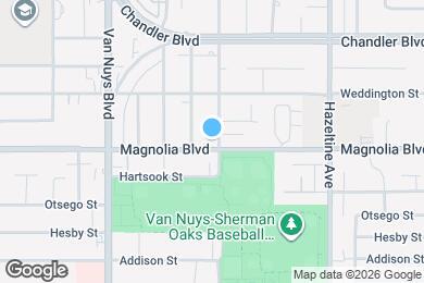 Map image of the property - 14305 Magnolia Blvd
