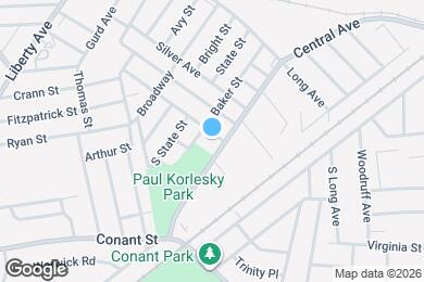 Map image of the property - 128 Baltimore Ave