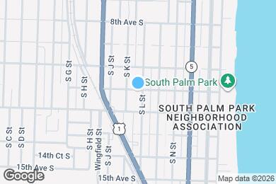 Map image of the property - 1101 S L St