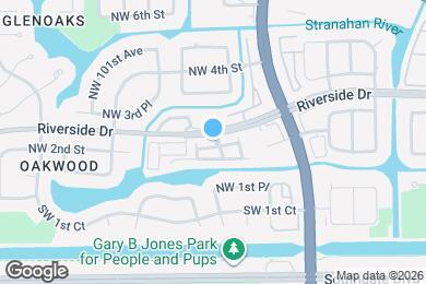 Map image of the property - 9761 NW 2nd St