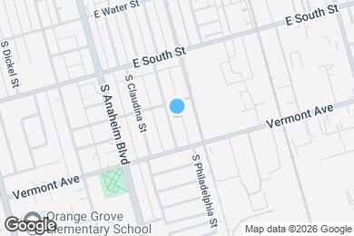 Map image of the property - 870 S Philadelphia St
