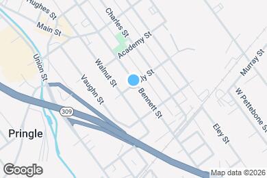 Map image of the property - 346 Bennett St