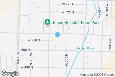 Map image of the property - 351 W 550 N