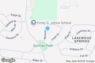 Map image of the property - 3747 Pope Ct