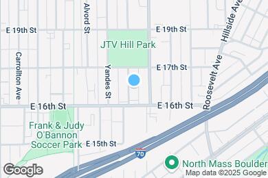 Map image of the property - 1631 Columbia Ave