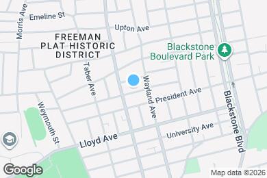 Map image of the property - 118 Everett Ave