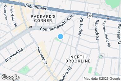 Map image of the property - 166 Thorndike St