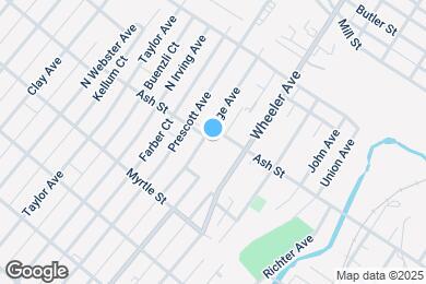 Map image of the property - 970 Ridge Ave