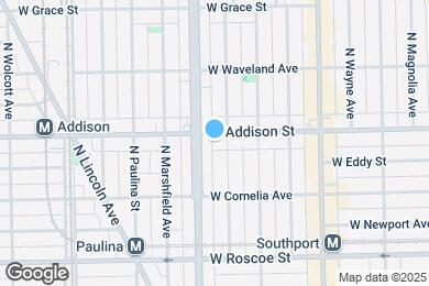 Map image of the property - 1545 W Addison St