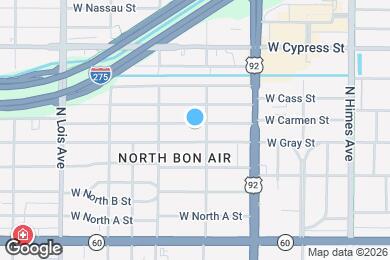 Map image of the property - 3906 W Carmen St