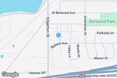 Map image of the property - 607 Belland Ave