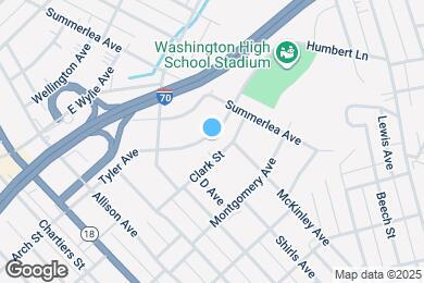 Map image of the property - 346 Tyler Ave