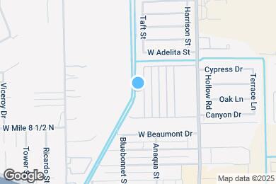 Map image of the property - 1901 W Taft St