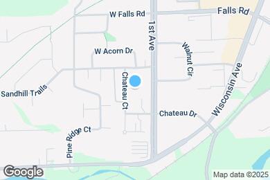 Map image of the property - 2076 Chateau Ct