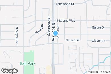 Map image of the property - 2012 Parker Pl