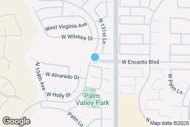 Map image of the property - 13182 W Cypress St