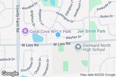 Map image of the property - 706 Mayfair Dr