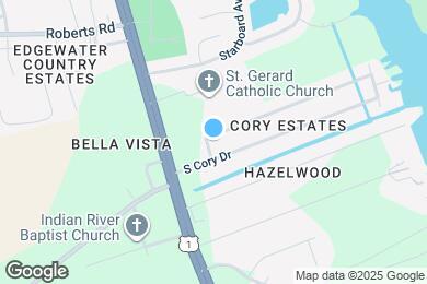 Map image of the property - 112 N Cory Dr