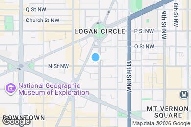 Map image of the property - 1300 13th St NW