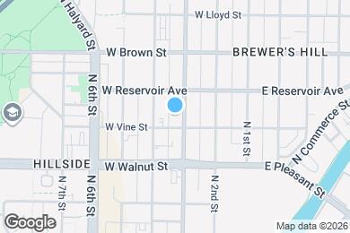 Map image of the property - 3958 N 22nd St