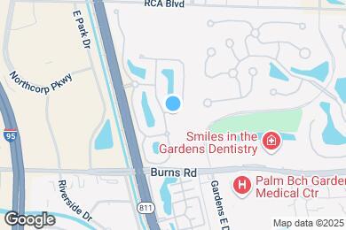 Map image of the property - 400 Capistrano Dr