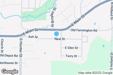 Map image of the property - 116 Neal St