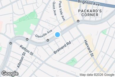 Map image of the property - 1292 Commonwealth Ave
