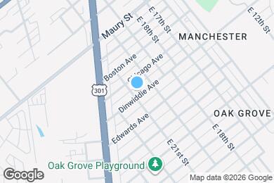Map image of the property - 2019 Dinwiddie Ave