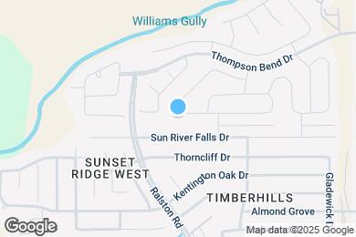 Map image of the property - 10710 Spring Brook Pass Dr